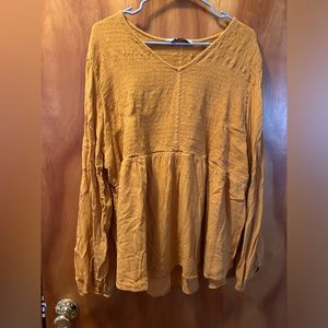 Cute mustard color shirt